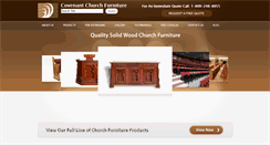 Desktop Screenshot of covenantchurchfurniture.com